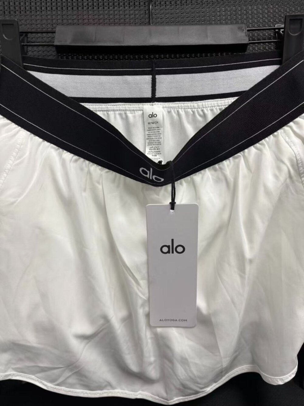 🎾ALO Yoga Match Point Tennis Skirt White Sporty Mini Skirt - Picture 6 of 6